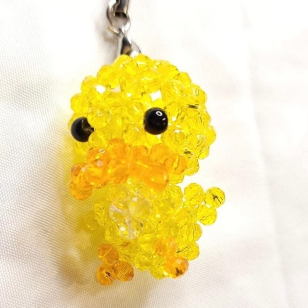 Handmade Duck Keychain